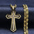 Men's Catholic Cross Necklace