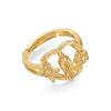 Bague Vierge Marie Fleurie