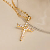 Collier Croix Fusion