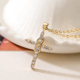 Collier Croix Fusion