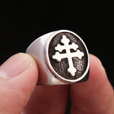 Lorraine cross ring