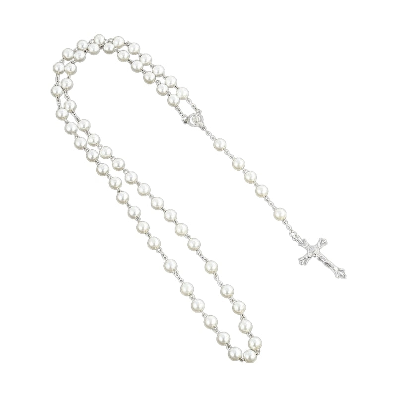 White Stone Rosary