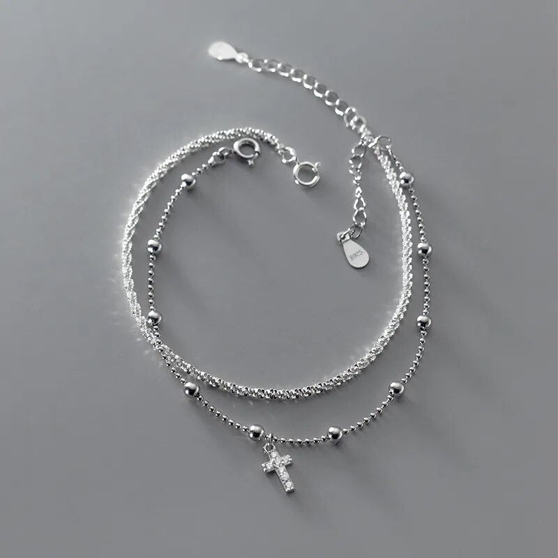 Bracelet Croix Éclat Céleste