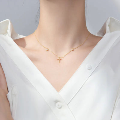 Eternal elegance cross necklace