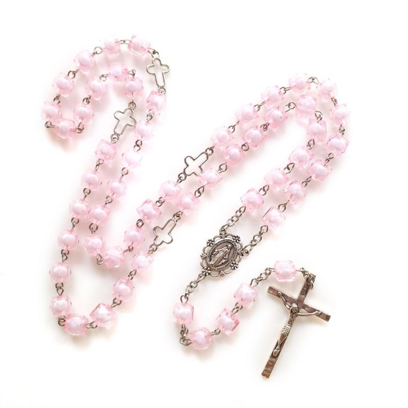 Pink Pearl Rosary