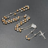 Cross Rosary with Pearls