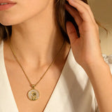 Collier Vierge Marie Nacré