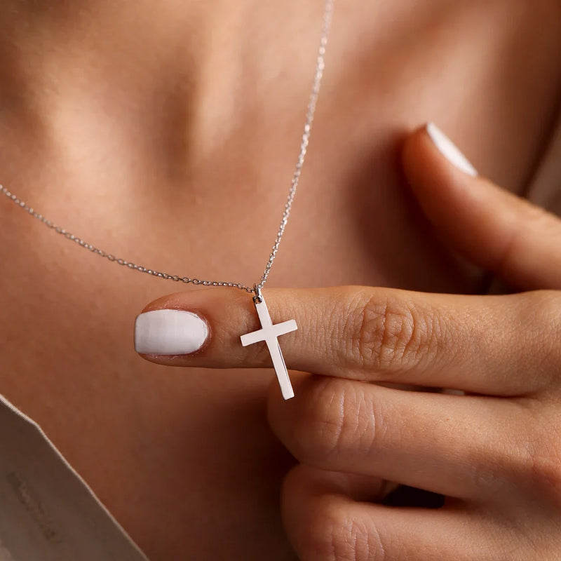 Cross necklace Divine Bright