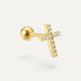 Kleines Kreuzpiercing