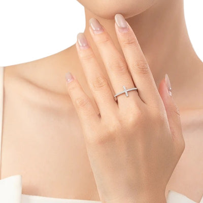 Bague Croix pour Mariage