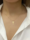 Cross necklace Divine Bright