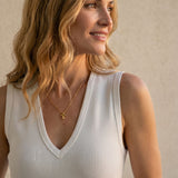 Collier Croix Dorée Chic