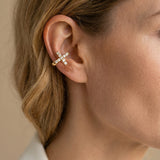 Boucles d'Oreilles Croix Éclatantes