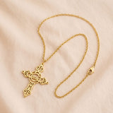 Collier Croix Prénom Personnalisé Prestige