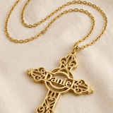 Collier Croix Prénom Personnalisé Prestige