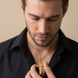 Collier Croix Éclat Zircon
