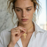 Collier Croix Prénom Personnalisé Classique