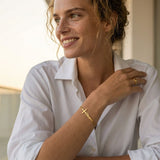 Bracelet Croix Personnalisé avec Prénom
