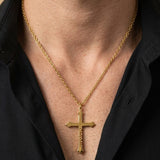 Collier Croix Gravure Personnalisée