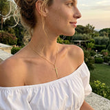 Collier Croix Mot Personnalisé