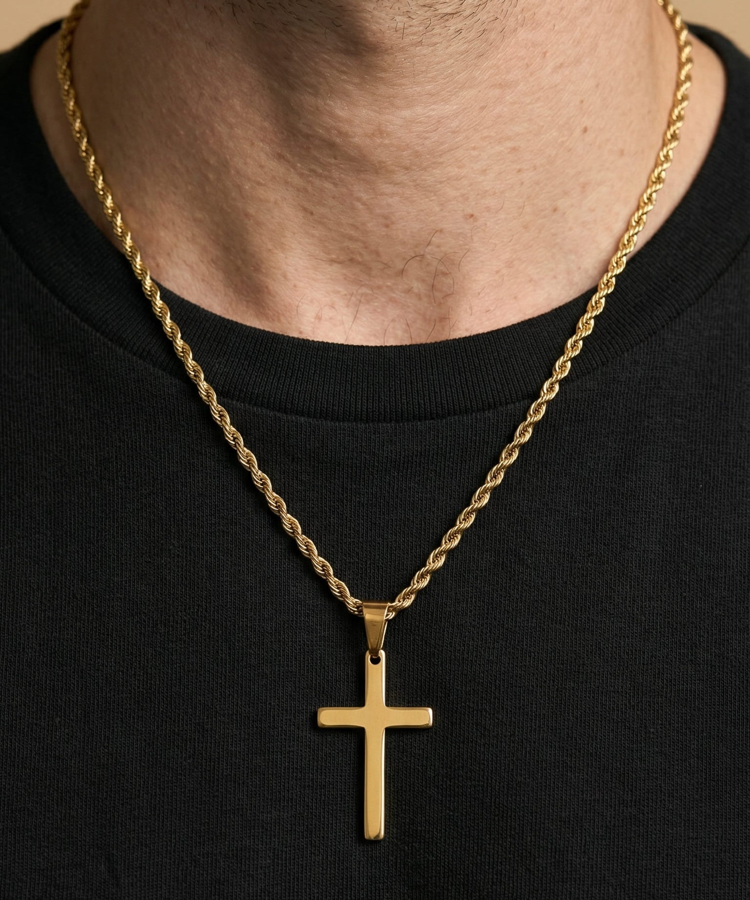 Collier Croix Classique