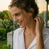 Collier Prénom Croix Personnalisé