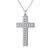 Collier Croix en Chaîne Argentée