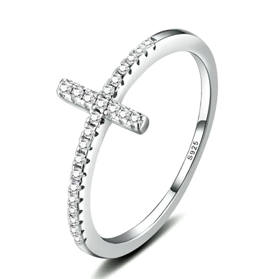 Bague Croix Diamant