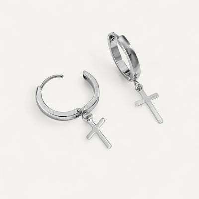 Boucles d’Oreilles Croix Simples