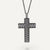 Collier Croix Tressée Homme