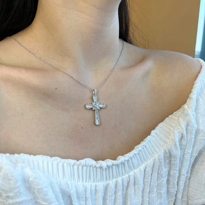 Collier Croix Éternel