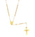 Cross Necklace with Pendant