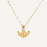 Collier Ange Gardien Doré