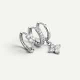 Boucles d’Oreilles Croix Set Éclat Sacré
