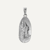 Collier Croix Médaille Religieuse Ovale