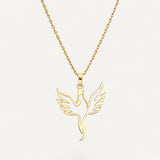 Collier Colombe Ajourée