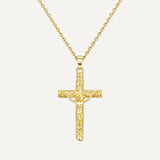 Collier Croix Homme Jesus
