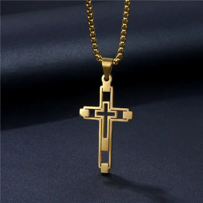 Collier Croix Baroque