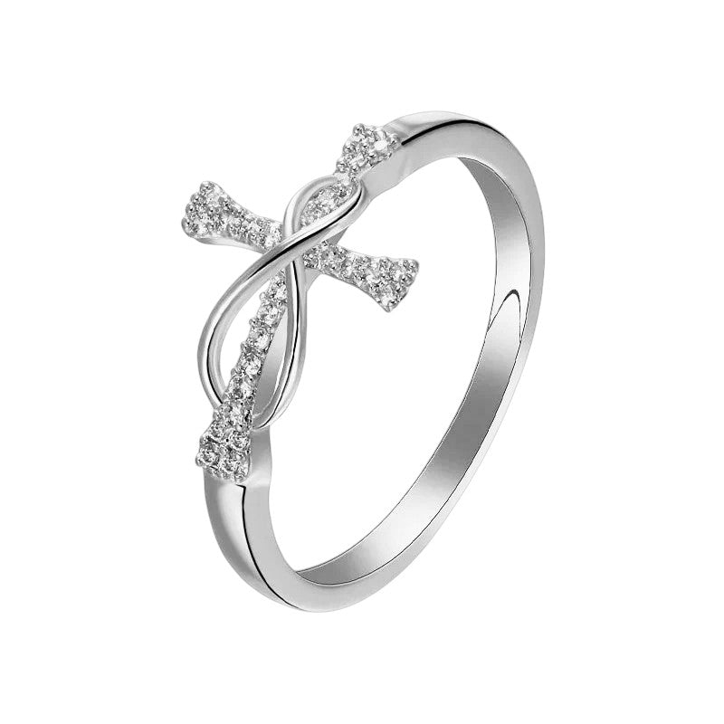 Love Cross Ring 