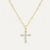 Collier Croix avec Strass