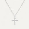 Collier Croix avec Strass
